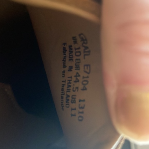 J Brand Real Tan Leather Oxford Loafer Size 11 - Picture 4 of 6